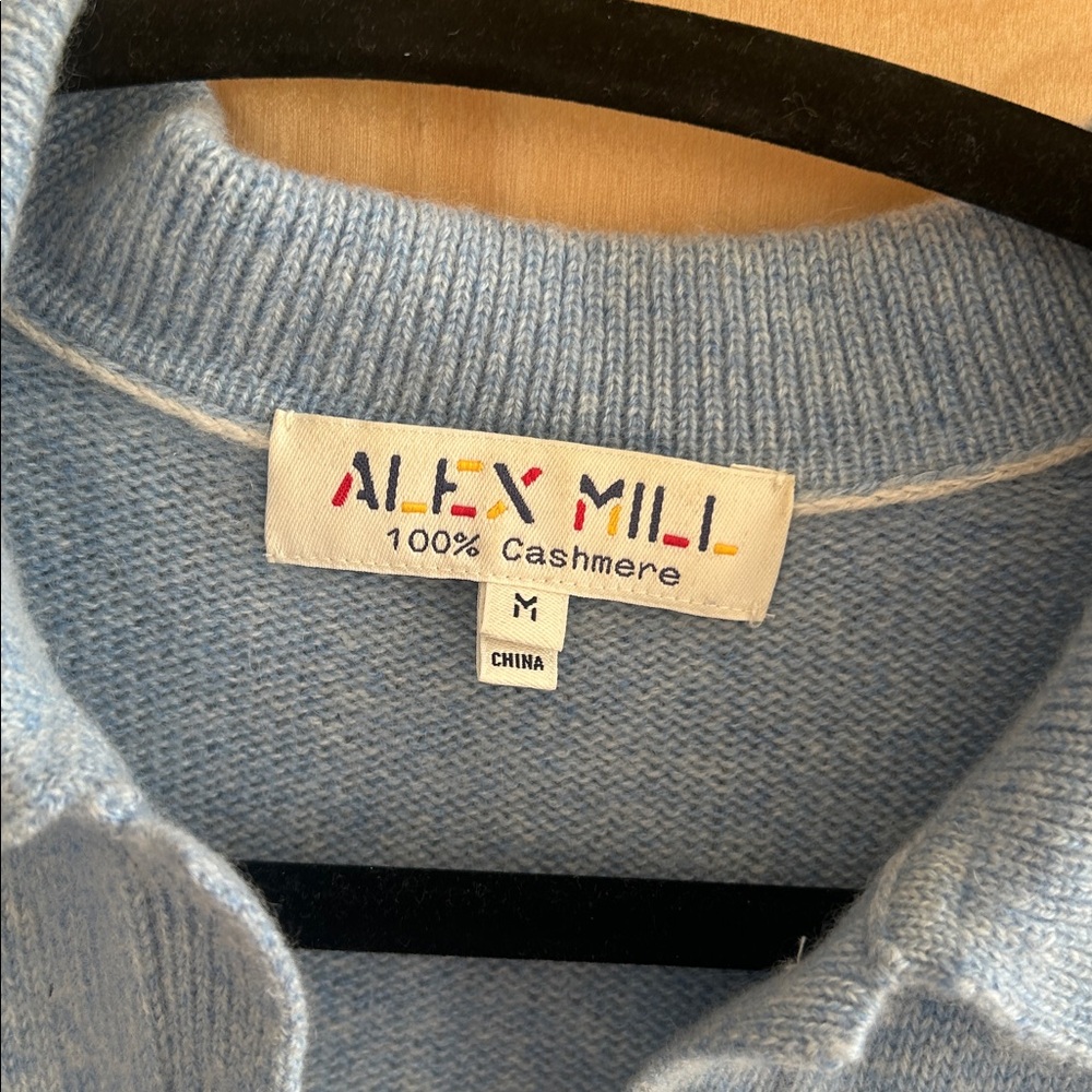 Alex Mill Alice Sweater - Frost Blue - M - Picture 2 of 3